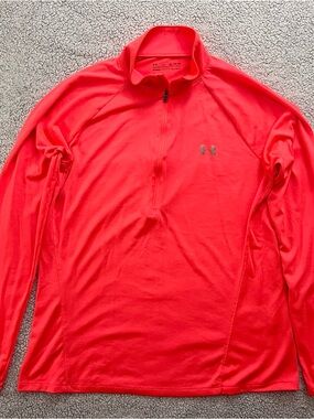 Under Armour Tech 2.0 half-zip pullover  HeatGear fabric Women Size XL